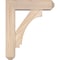 Ekena Millwork Imperial Craftsman Smooth Bracket w/ Offset Brace, Douglas Fir, 5 1/2"W x 18"D x 22"H BKT0604X18X22IMP04SDF - alternate 4